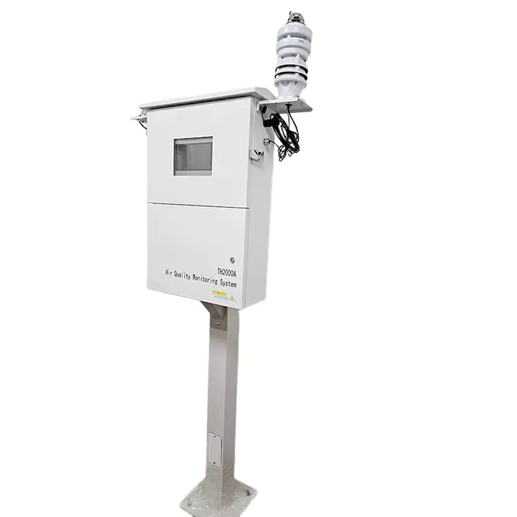 Online systém monitorování plynů znečišťujících ovzduší