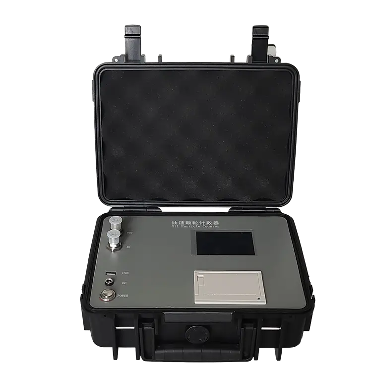 Mobilní monitor čistoty oleje