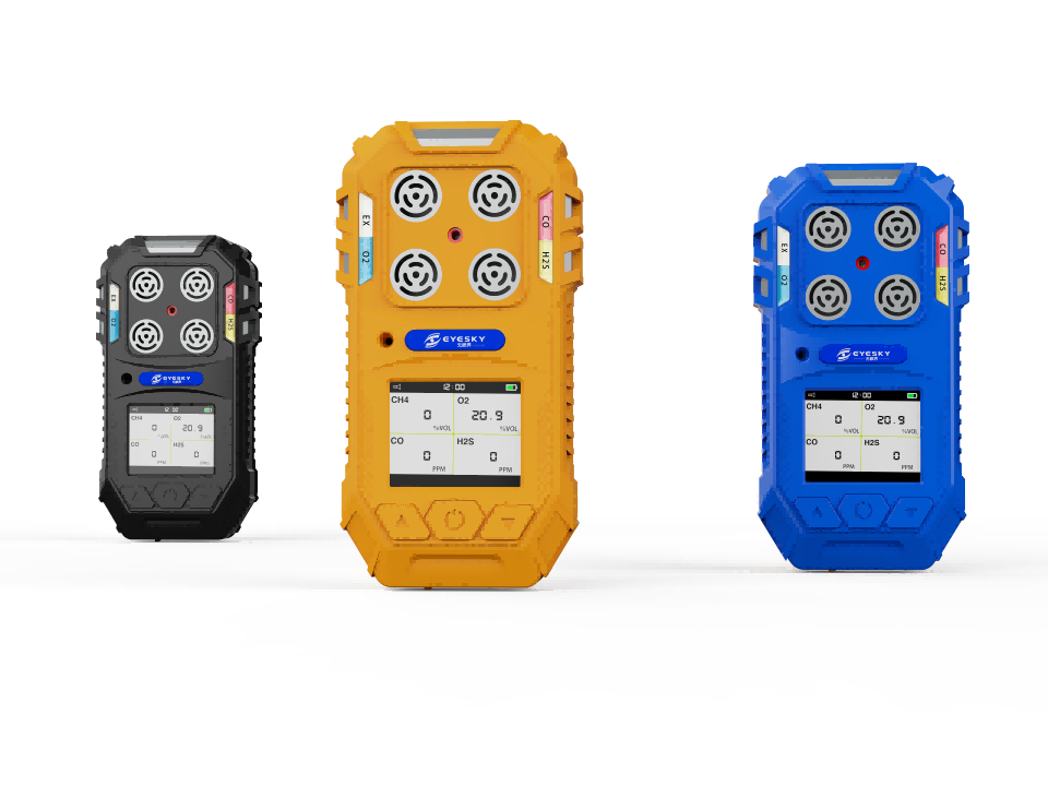 MS104K Přenosný detektor plynu 4 v 1